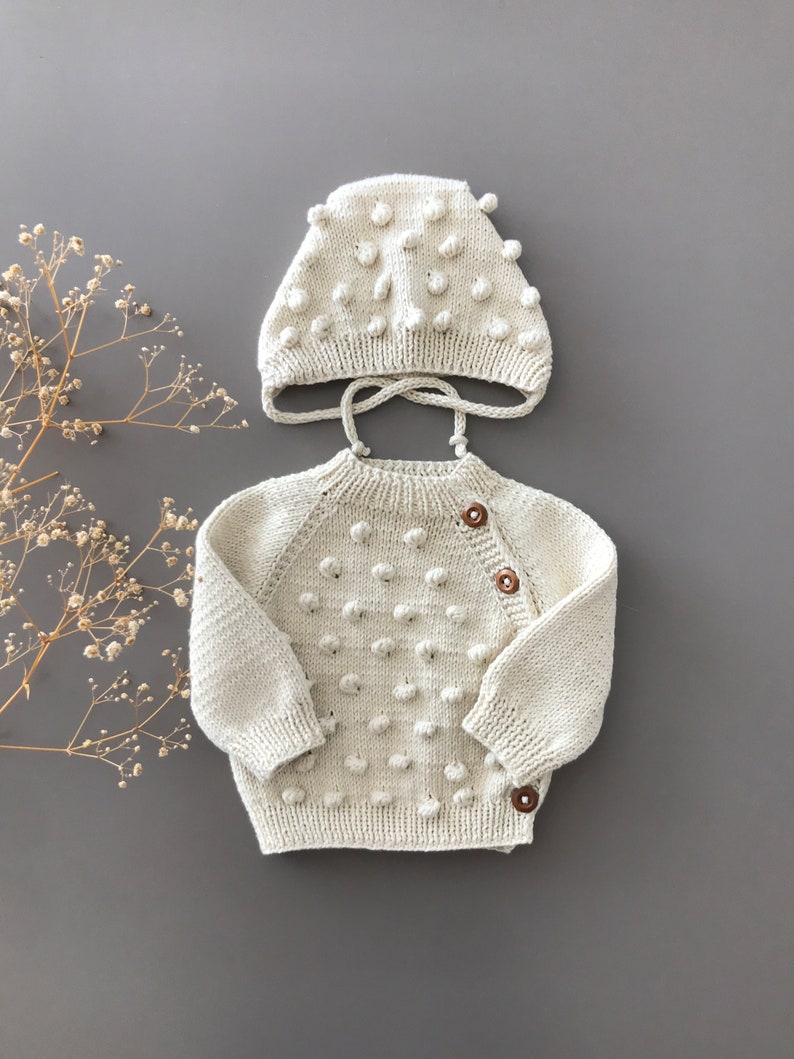 Little Wool Handmade Baby Girl Set - Ręcznie Wykonany Zestaw dla Dziewczynki