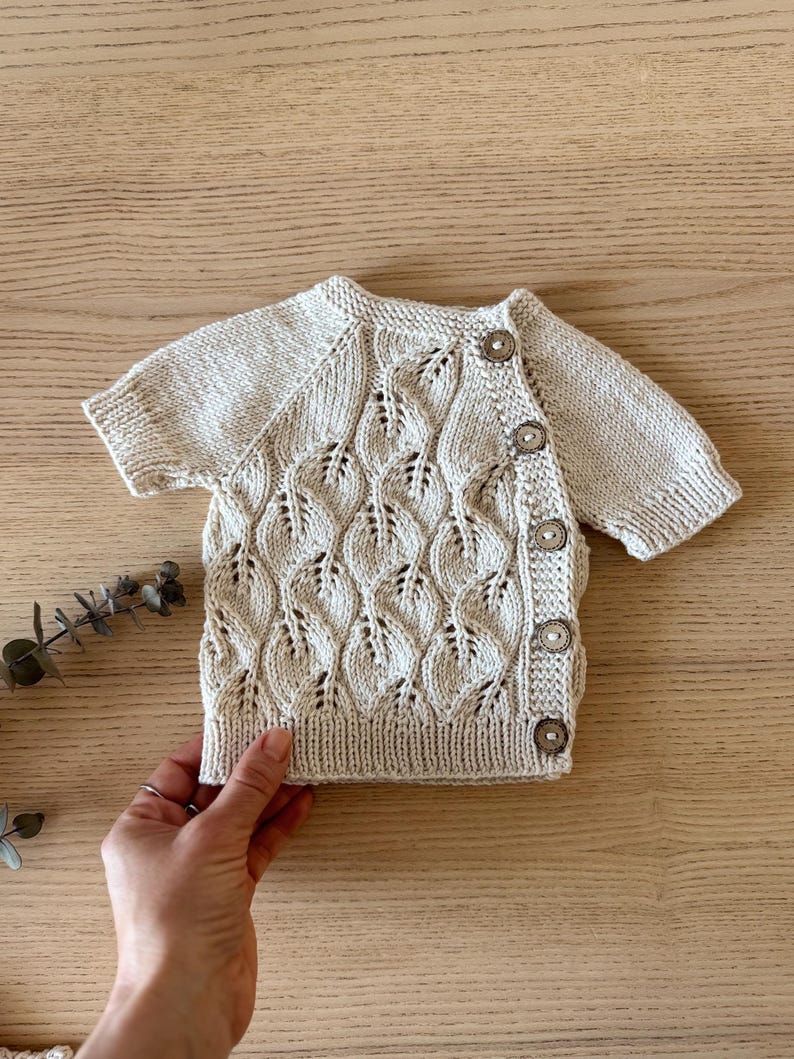 Organic Cotton Baby Girl Outfit - Komplet Niemowlęcy z Bawełny Organicznej
